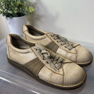 Dr. Martens Vintage‎ Airwair Chunky Leather Oxford Bowling Shoes Crackle Leather